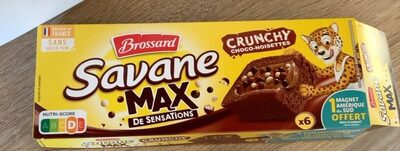 Savane Max De Sensations Crunchy Choco-noisettes