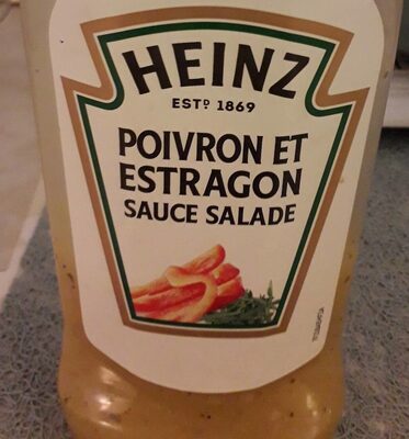 Sauce Salade Poivron Estragon