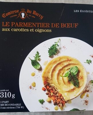 Parmentier De Boeuf Aux Carottes Et Oignons