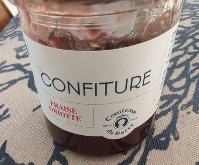Confiture Fraise Griotte