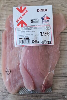 Escalopes De Dinde Extra Fine