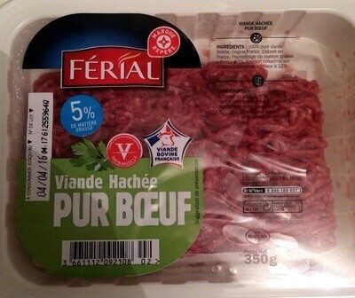 Viande Hachée Pur Boeuf 5%