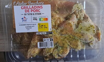 Grilladins De Porc