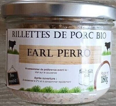 Rillettes De Porc Bio