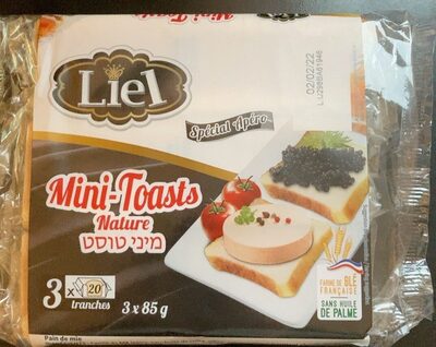 Mini-toasts Nature