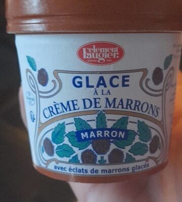 Glace À La Crème De Marrons