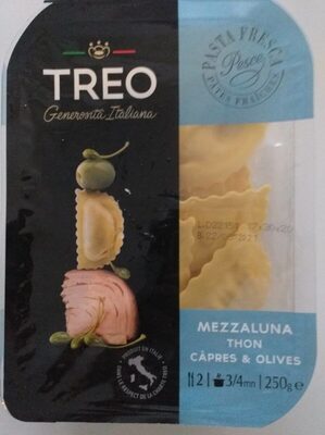 Mezzaluna Thon Câpres Et Olives