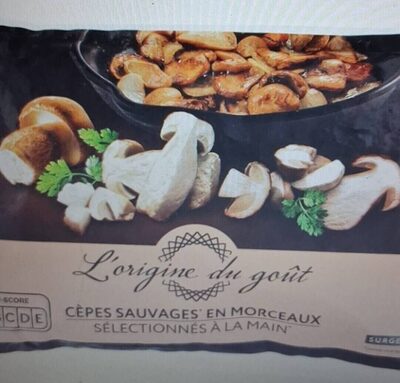 Cèpes Sauvages En Morceaux