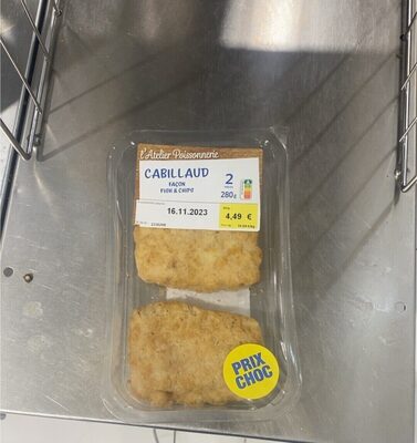 Cabillaud Facon Fish And Chips