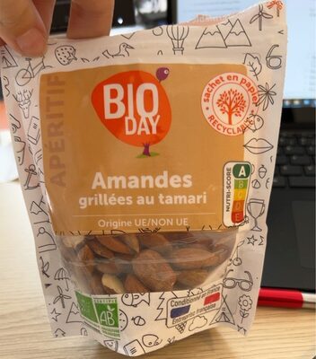 Amandes Au Tamari Bio Sachet