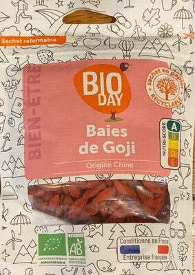 Baie De Goji Chine Bio Sachet