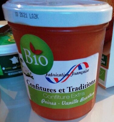 Confiture Extra Poire - Vanille Bourbon