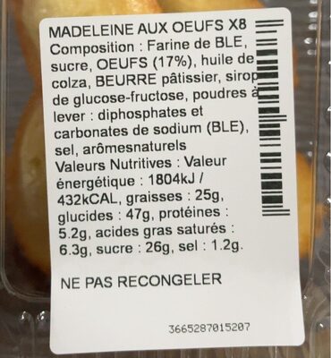Madelaine Aux Oeufs