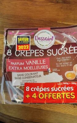 Crêpes Sucrées