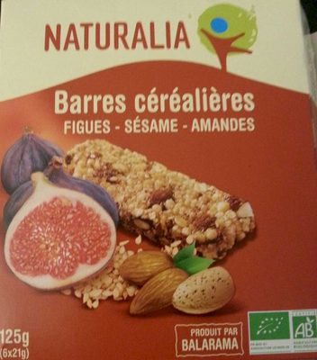 Barre Céréalières - Figues - Sesame - Amandes
