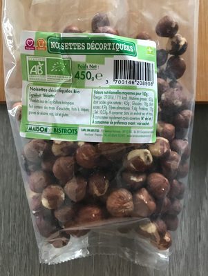 Noisettes Décortiquées