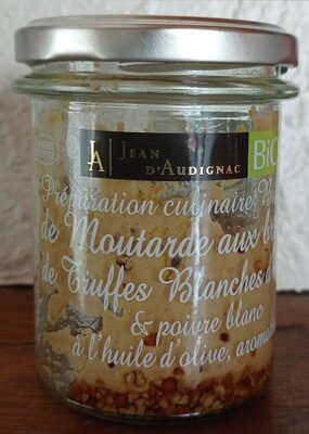 Moutarde Aux Brisures De Truffes Blanches D'été