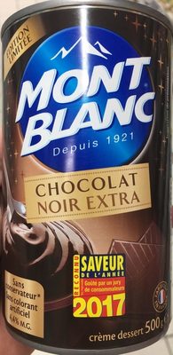 Crème Dessert Chocolat Noir Extra