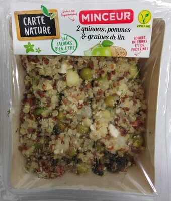 Salade Minceur 2 Quinoas, Pommes & Graines De Lin