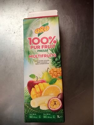 100% Pur Jus Pressé Multifruits
