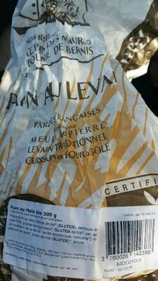 Pain Au Maïs Bio 300g