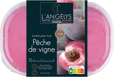 Sorbet Plein Fruit Pêche De Vigne 500g/750ml 2022