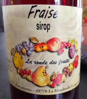 Sirop Fraise