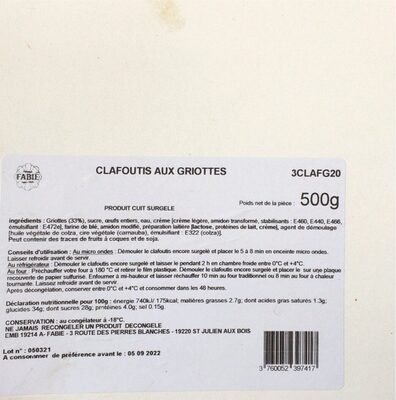 Clafouti Aux Griottes