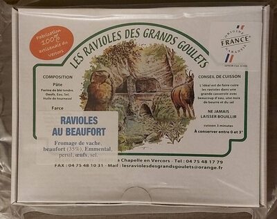 Ravioles Au Beaufort