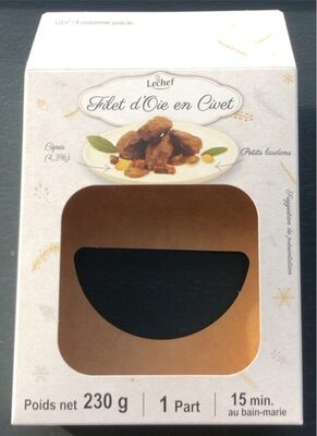 Filet D'oie En Civet
