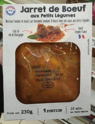 Jarret De Bœuf Aux Petits Légumes