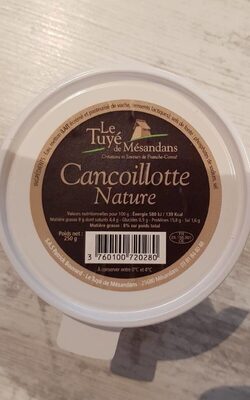 Cancoillotte Nature