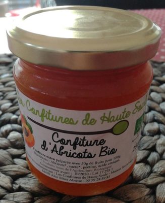 Confiture D'abricots Bio