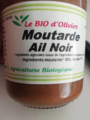 Moutarde Ail Noir