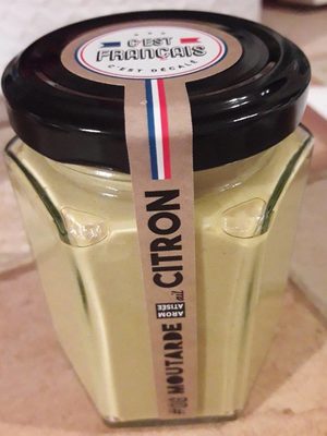 Moutarde Aromatisee Ail Citron