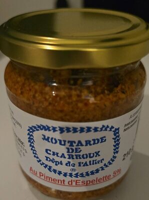 Moutarde Au Piment Du Pays Basque