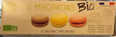 6 Macarons Bio