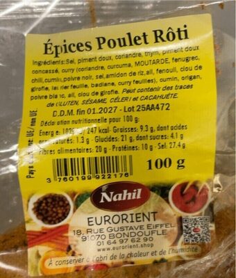 Épices Poulet Rôti