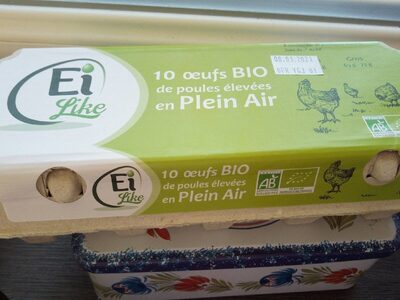 Œufs Bio Plein Air Ei Like