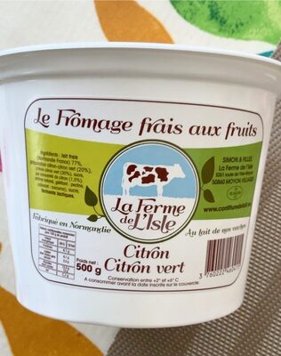 Fromage Frais Aux Fruits