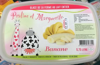 Glace De La Ferme - Banane