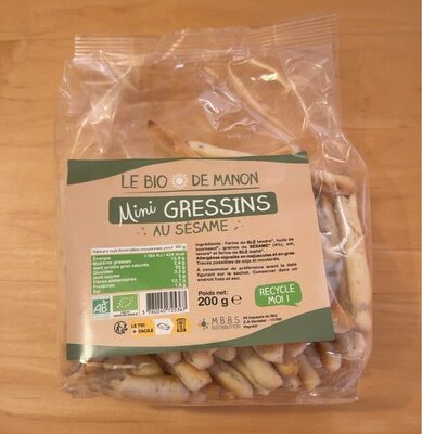 Mini Gressins Au Sesame