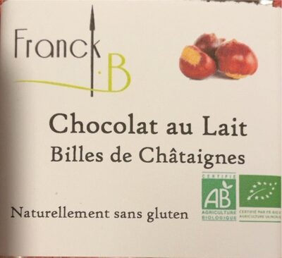 Chocolat Au Lait Billes De Châtaignes