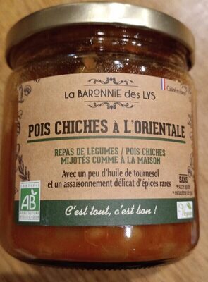 Pois Chiches À L'orientale