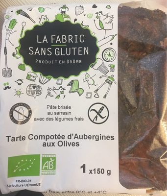 Tarte Compotée D'aubergines Aux Olives