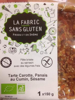Tarte Carotte, Panais Au Cumin, Sesame