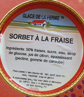 Sorbet À La Fraise