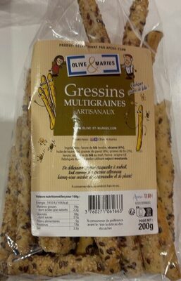 Gressins Multigraines Artisanaux