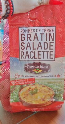 Pommes De Terre Gratin Salade Raclette