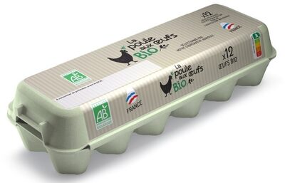 12 Œufs La Poule Aux Œufs Bio